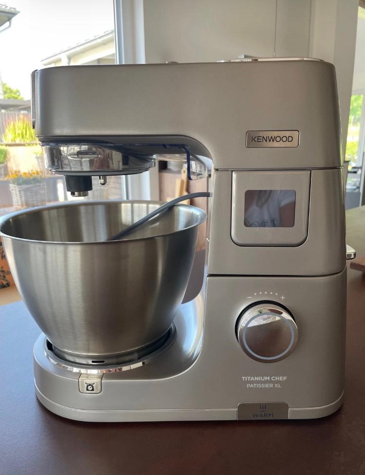 Kenwood Titanum Chef Patissier XL, Waage, Wärmefunktion, mit sehr viel Zubehör